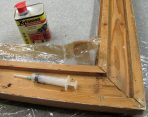 Desinfección de molduras de madera